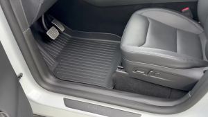 Floor Mats for Tesla Model Y 2025 2026 Juniper All Weather Trunk Mat Kick Pads Cargo Frunk Liners Seatback Protector Accessories