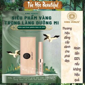 [Nâng cấp] Serum Dưỡng Mi KING VENUS: Dưỡng lông mi lông mày dài rậm tự nhiên.