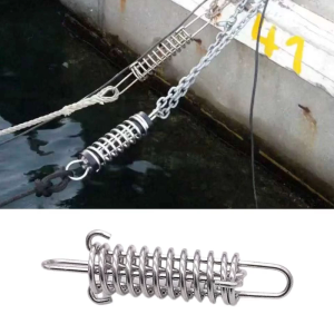 Anchor Docking Mooring Spring Cable Tension Tie Damper Snubber Shock Absorbing 316 Stainless Steel Marine Hardware