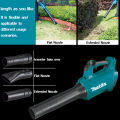 【Original facturer/Warranty 1 years】Makita DUB184 lithium battery 18v rechargeable blower lithium battery electric hair dryer blows dust leaves. 