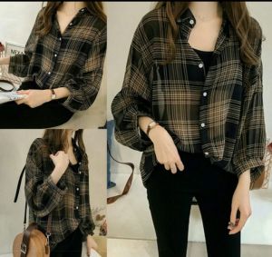 KEMEJA SQUARE WARM IMPORT CVF