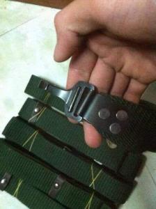 Dây dù a cây đeo vật nặng dây chằng củi chất liệu vải dù có móc khoá