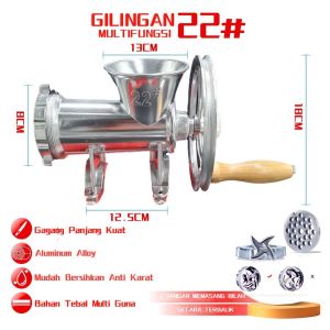Coffee Grinder Mesin Penggiling Kopi Lada Serbaguna Alat Meat Mincer Gilingan Daging Sayuran Bumbu