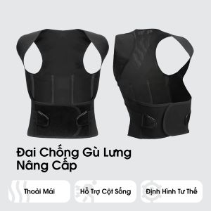 Đai Chống Gù Lưng Phiên Bản Nâng Cấp Điều Chỉnh Tư Thế Hỗ Trợ Định Hình Sống Lưng - ĐG02