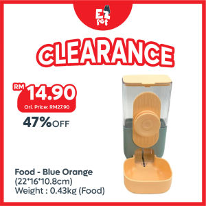 EZPET Bekas Makanan Gantung Untuk Sangkar Mangkuk Gantung Sangkar Kucing Sangkar Anjing Pet Hanging Feeder for Cat Cage Dog Cage Puppy Kitten Hanging Bowls Feeder Bowls Pet Food Bowl Bekas Makanan Kucing Feeding Bowl Food Dispenser For Cage 猫狗吊挂碗 宠物喂食器