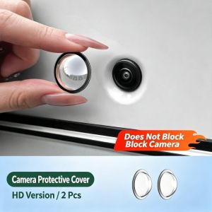 WildPioneer Car Camera Lens Protector Cover Set 2 Or 4 Pcs 360 Surround View Waterproof Dustproof Clear