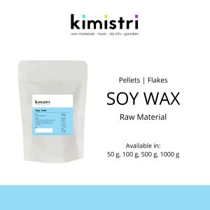 Soy Wax for Candlemaking and Cosmetics - Hard Pellets and Regular Flakes 500 g and 1 kg