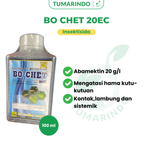 Bo Chet 20EC 1L Abamektin Insektisida Mengatasi Hama Trips Ulat Wereng