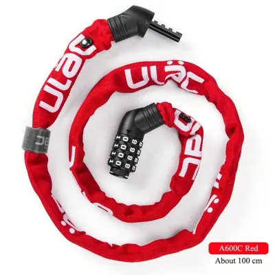 ULAC Bike Chain Anti-theft Lock Cycling MTB Road Bike Ultra-light Portable Lock Password Lock Bicycle Safety Stable Accessories