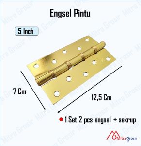 Engsel Pintu Bearing 5 Inch CP / Engsel Pintu / Engsel Jendela