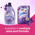 Softlan Anti Wrinkles Lavender Fresh (Purple) Fabric Softener 500ml Refill Concentrate Pouch. 