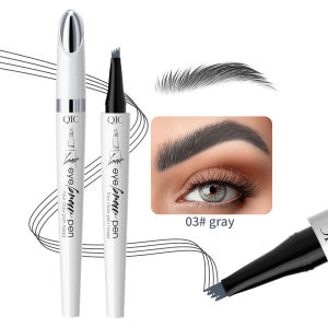 Eyebrow Pencil 3D Waterproof Microblade Magic Eyebrow Pencil Four-pronged Eyebrow Pencil Wild Water Eyebrow Pencil