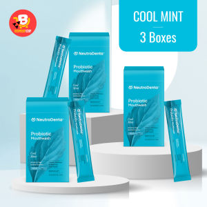 NeutroDenta Probiotic Mouthwash with Individual Packing (12ml x 20s) - Cool Mint