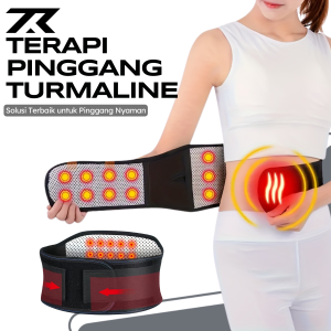 Tourmaline Alat Terapi Pinggang Magnetic SABUK KORSET TERAPI PUNGGUNG BELT MAGNETIC ROMPI MAGNETIC