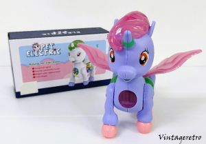 🦄PET ELECTRIC UNICORN ELECTRICAL ⭐LIGHT & SOUND ⭐CUTE SHAPE🦄 ASK51788