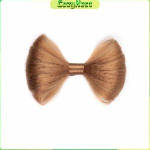 C.N. Bow knot Style Hair Accessories Hairpin Bun Wig synthetic fiber Hair Extensions
