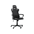 Ghế gaming | JYSK Lerbjerg | da PU | đen/trắng | R67xS70xC122/132cm. 