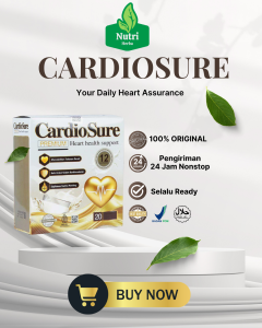 CARDIOSURE PREMIUM Susu Jantung Hipertensi Diabetes Kolesterol ORIGINAL