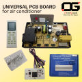 ♕UNIVERSAL AIR COND PCB BOARD CONTROL FOR AIR CONDITIONING WITH REMOTE CONTROL MULTI AIR COND BOARD❂. 