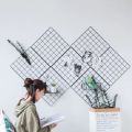 (Chọn Màu) 1 Khung Hình Lưới Sắt Treo Ảnh Hình Nghệ Thuật Trang Trí Decor Nhà Phòng Ngủ. 
