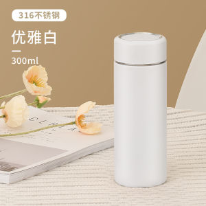 [SG STOCK] Mini Pocket 316 Grade Thermos Water Bottle Thermal Stainless Steel Hot Cold Coffee Tea 300ML