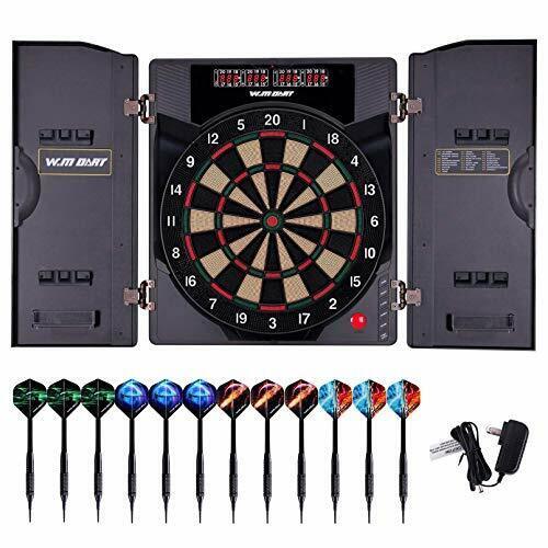 WIN.MAX Electronic Soft Tip Dartboard Set with 12 Darts LED Display / Dartboard / cod