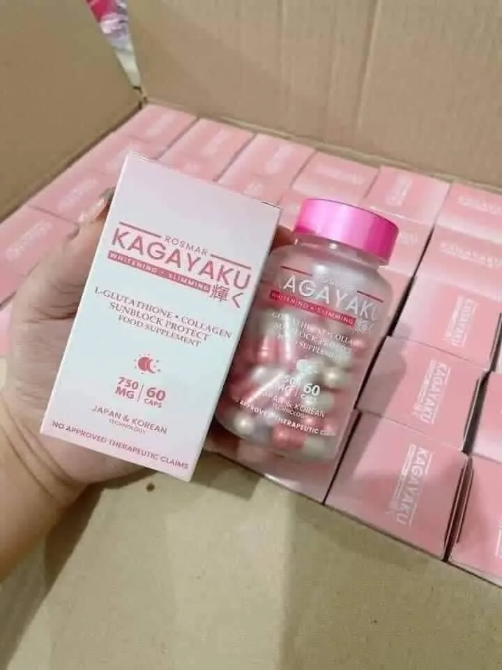 kagayaku glutathione review Rosmar Kagayaku Capsule Whitening Slimming with L-Glutathione, Collagen  Sunblock Protect 60capsules 750mg