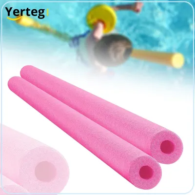 Prettyia 2x Floating Pool Noodles 59 inch Learning Aid Lightweight Swim Noodles Swimming Foam Tubes for Exercise DIY Projects Crafts