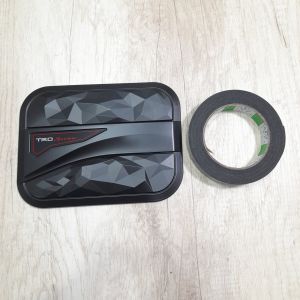 Tank Cover Tutup bensin Mobil Toyota Calya 2016 - 2019 Hitam TRD