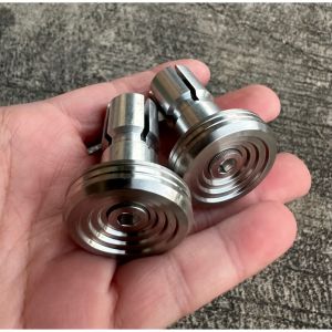 อุดปลายแฮนด์ น๊อตอุดปลายแฮนด์(สแตนเลสอย่างดี)ลายก้นหอย (ใส่ได้ทุกรุ่น) 1คู่