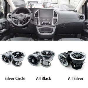 Refit Car Front Interior Dashboard A/C Air Outlet Turbo Conditioning Vent For Mercedes Benz V Class W447 Vito A4478308502
