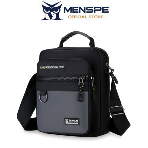 MENSPE Mens Shoulder Bag Hangbag Fashion Waterproof Messenger Bag Travel Bag Business Bag Phone Bag Large Capacity Cross Body Bag Lightweight Casual Bag Leisure Sport Street Bag