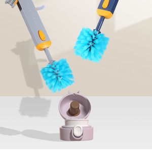 Dụng Cụ Vệ Sinh Bình Sữa Bình Giữ Nhiệt Cọ Vệ Sinh Bình Nước Đa Năng 4 Trong 1 Có Thể Kéo Dài Tiện Dụng