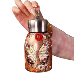 Bình siêu giữ nhiệt INOX 316 họa tiết 3D dung tích 300ml hàng nội địa Trung cao cấp-Phiên bản 2027