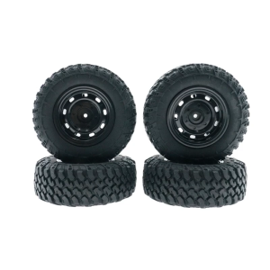 4 cái Xe mô hình lốp và trục bánh xe Bộ Sửa đổi bộ dụng cụ cho mn90/mn98/99S mô hình để cải thiện khả năng và đảm bảo sự ổn định