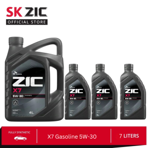 SK ZIC X7 5W-30 7 Liters API SQ Fully Synthetic For Gasoline Engines