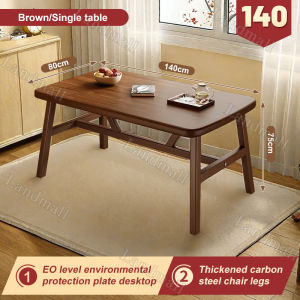 Solid Wood Table And Chair Nordic Wooden Table Kitchen Wood Table Dining Table Computer Table 140cm /120cm