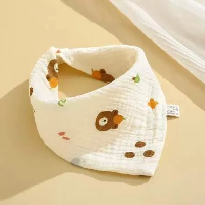 Cotton Baby Cotton Bibs Triangle Bibs Baby Saliva Towels baby handkerchief Bib