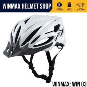 WINMAX HELMET Mũ Bảo Hiểm Xe Đạp Thẻ Thao Cho Học Sinh Cấp 2 Cấp 03 Và Người Lớn Thương Hiệu WINMAX HETMET