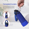 Hilee Tumbler Accessories 1000ml Silicone Boot and Paracord Handle for Tumbler 800ml Thumblers Accessories Set, 8.5cm Tumbler Boot Silicone Water Bottle Boot 8cm Tumbler Rubber Protector and Paracord Rope with Carabiner Tumbler Accessories 800ml for Hilee. 