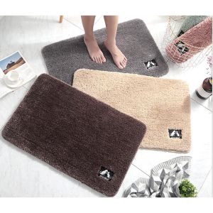 Thảm lau chân thảm chùi chân nhà tắm nhà bếp thấm nước chống trơn trượt hình bàn chân