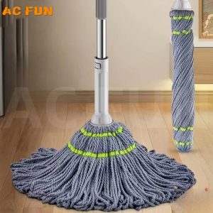 ACFUN Spin Magic Tornado Mop Multi-Function Twist adjustable Floor Cleaning Mop Handle Household  Kitchen Cleaning Tools