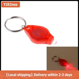 【Local shipping】 Mini super micro bright light LED camping flashlight keyring keychain torch lamp