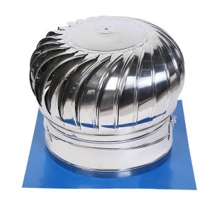 『😲Ship in 24hrs🤟❤️』24" 201/304 Stainless Steel Roof Ventilation Wind Turbine Apollo Ventilator 600mm Roof heat ventilation 不锈钢风帽