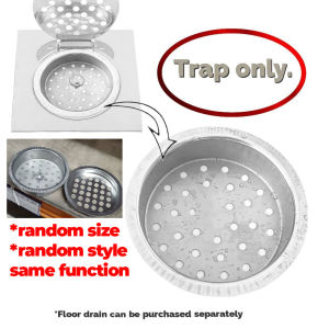 Trap Only CP-678 Stainless Steel Drain Filter Trap Floor Auto Trap Floor Grating Hair Strainer Drain