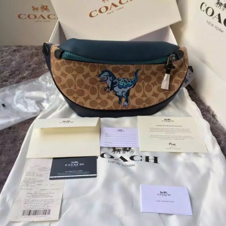 Coach waist best sale bag dino