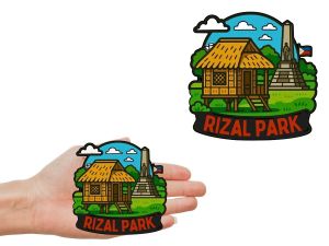 RIZAL PARK High-Quality Rubber Magnets.