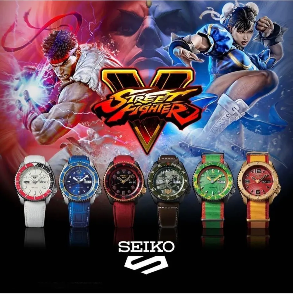 Seiko x street online fighter v