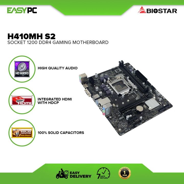 Biostar Lga 1200 H410 EasyPC Biostar H410MH S2 Socket 1200 Ddr4