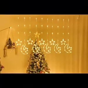 4M 8modes Christmas lights LED Fairy lights outdoor Waterproof Curtain Diwali light LED Light Christmas decoration item